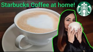 How to make Starbucks coffee at home? | Nespresso citiz and milk | Quick \u0026 Easy | ZOBS