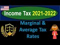 Marginal and Average Tax Rates 1070 Income Tax Preparation & Law 2021-2022