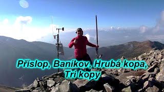 Západní Tatry - Príslop, Baníkov, Hrubá kopa a Tri kopy