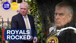 Royals rocked as new allegations against former Prince Andrew surface | 9 News Australia