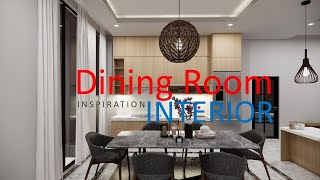 INSPIRASI DESAIN RUANG MAKAN YANG LUXURY/MEWAH