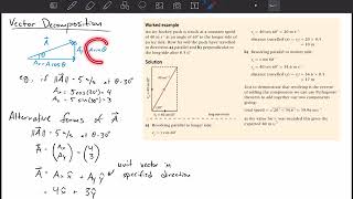 Topic 1.3.5 - Vector Decomposition