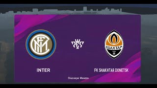 kết quả bóng đá cúp c1 đêm qua rạng sáng nay Inter Milan VS Shakhtar Donetsk - pes champions league