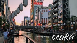 good eats and pretty streets 🍱🎡 | jac in japan (osaka)