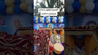 Ethiopia :- ታቦታቱ ለመድኃኔዓለም ሲሰግዱ #ኦርቶዶክስ_ተዋሕዶ #orthodoxmezmur #shorts