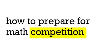 How to prepare for math competitions! Prof. Po Shen Lo