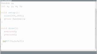 Draw Based on Mouse Location in Processing