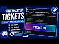 How to Setup a Ticket System in Discord! in 2026 | Under 2 mins