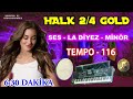 2 4 rİtİm tÜrkÜ halk ses la dİyez mİnÖr tempo 116 korg 3x pro