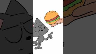 Let's Eat  - Ep 04 - Hamburger #shorts #animation