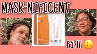 MASK-NIFICENT! KATE SOMERVILLE EXFOLIKATE INTENSIVE TREATMENT REVIEW \u0026 DEMO | $85?! 😮 | Curly Tells