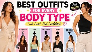 The MOST Flattering Clothes for Your Body Shape #FashionTips #OutfitIdea #StyleGuide #Fashion#GlowUp