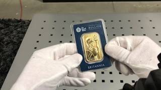 1 oz Gold Britannia Bar