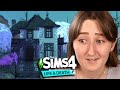 Building a *scary* house using ONLY The Sims 4: Life & Death