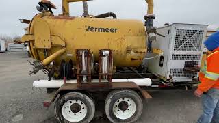 Lot 2994 - 2000 20’ T/A Vermeer Vacuum Tank Trailer