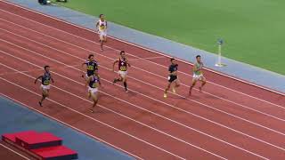 H30　日本インカレ　男子200m　予選4組