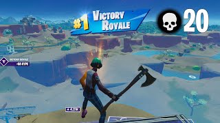 High Kill Solo Arena Win 240 FPS Gameplay (Keyboard & Mouse) | Fortnite Chapter 3