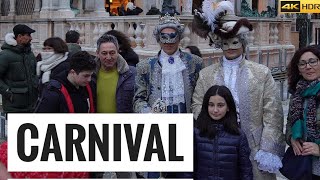 Venice Italy🎭Carnival 2023 Day Walk