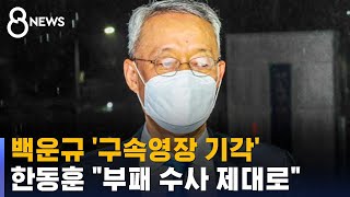 백운규 구속영장 기각…한동훈 \