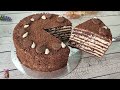 Мега вкусный торт chocolate cookies торт МОЛОЧНАЯ ДЕВОЧКА Очень быстро и просто