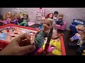Elsa and Anna toddlers board games competition with chelsea and Disney princess toddlers