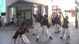 第三回YOSAKOI高松祭り　　　岡山うらじゃ連　蝶鬼繚乱