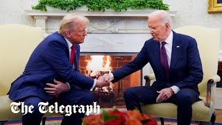 ‘Politics is tough’, Trump tells Biden in White House meeting