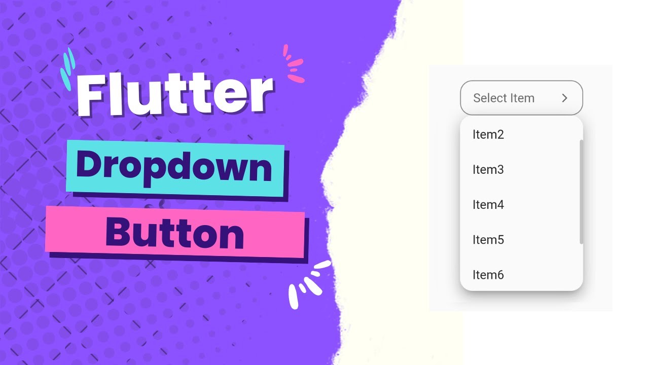 Flutter Dropdownbutton Widget For Beginners Step By Step Guide Youtube