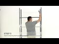 how to assemble industrial shelving