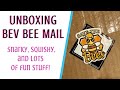 Unboxing Bev Bee Mail 🐝 Snarky, Squishy, and Tons of Fun Stuff!