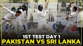 Full Highlights | Pakistan vs Sri Lanka | 1st Test Day 1 | PCB | MA2E