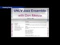 UNLV Jazz Ensemble I with Don Menza Oct. 1982