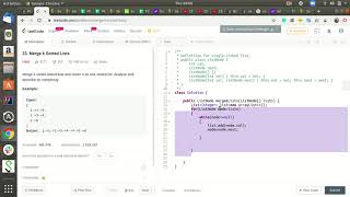 Amazon Interview Question LeetCode 23 Merge k Sorted Lists explained in JAVA