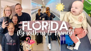 TRAVEL WITH US TO DISNEY!! 🐭🏰✈️✨ valet, mylounge gatwick, flying to tampa with BA + poly room tour 🌺