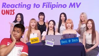 EPISODE 25: KPOP GIRL GROUP UNIS REACTING TO FILIPINO MV (BINI, SB19, Ben & Ben etc. Oh shux😍)