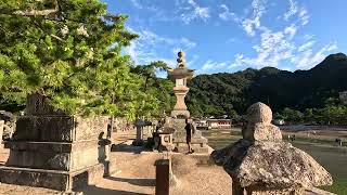 O-Torii Gate ⛩️ Sunset,Miyajima Island~Japan 🇯🇵~04.10.24[4K]