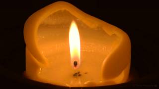 Virtual Candle Close Up Candle With Soft Crackling Fire Sounds Full Hd