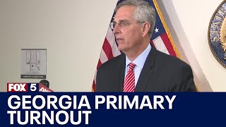 Raffensperger: Solid turnout for primary in Georgia | FOX 5 News