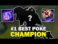 This Champion has the BEST POKE right now in League of Legends.. here's why