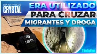 Hallan narcotúnel bajo el muro fronterizo de Sonora | Noticias con Crystal Mendivil