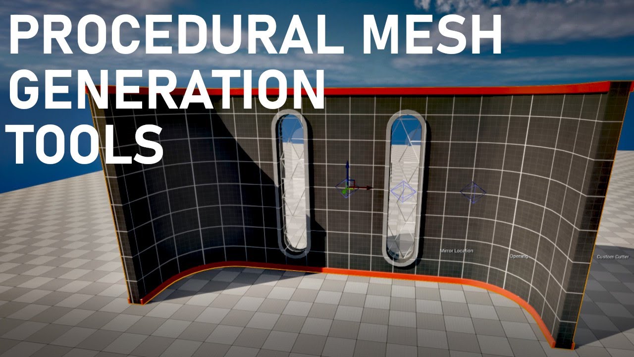 Procedural Mesh Generation Tools In Unreal Engine 5 (Lyra Project ...