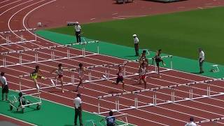 20190831ジュニアオリンピック陸上福岡県最終選考会 男子A110mJH決勝