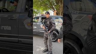 ROTA e Polícia do Exército! Juntos na Escolta Presidencial #rota