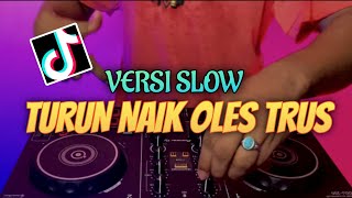 DJ KO TINGGAL TURUN NAIK TRUS REMIX SLOW VIRAL TIKTOK🎶 | DJ TURUN NAIK FULL BASS 🎶