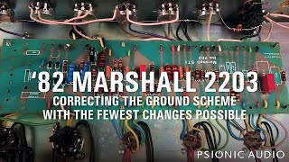 '82 Marshall 2203 | Correcting the Ground Scheme with the Fewest Changes Possible