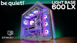 be quiet! Light Base 600 LX Gaming PC BUILD! 9800X3D + RTX 5080! Whiteout!