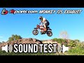 TB Parts Monkey 125 Performance Exhaust 3 | THE ULTIMATE SOUND TEST (plus some rad MX track action!)