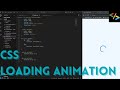 How To Make  Simple Website Preloader Using HTML CSS  | Page Loading, Website Loading Animation
