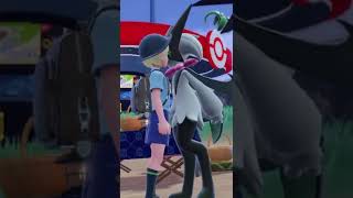 トレーナーにキスするニャオハ最終進化　#ポケモンsv