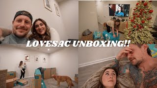 LOVESAC UNBOXING!